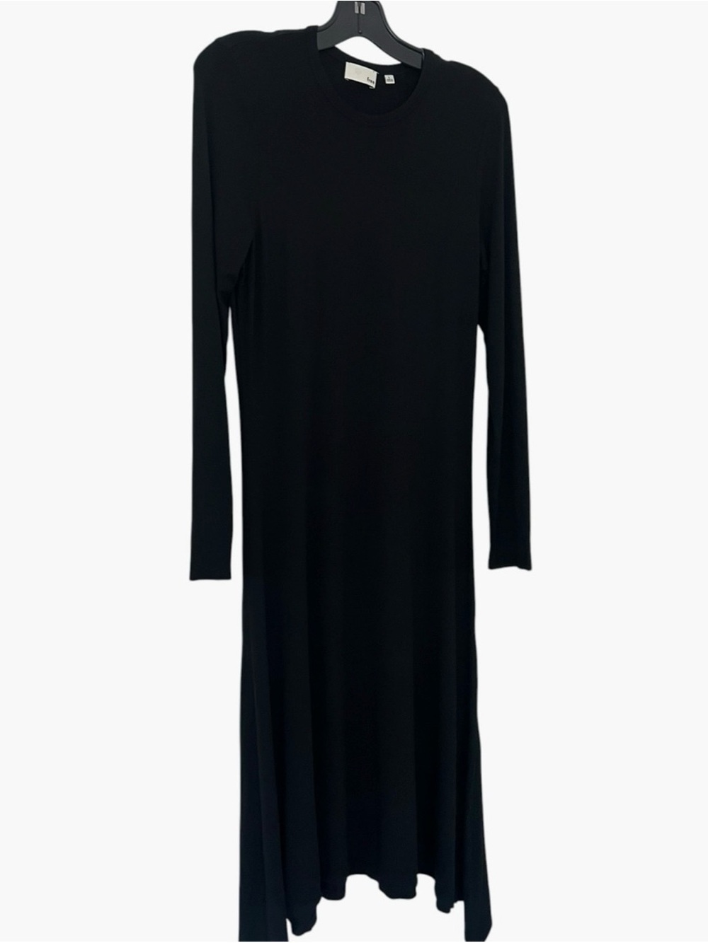 Aritzia Wilfred Free Asymmetric Maxi Black Dress
Size L
